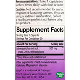 Nature's Way Ashwagandha Standardized - 60 Vegetarian Capsules