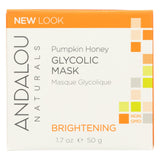 Andalou Naturals Glycolic Brightening Mask Pumpkin Honey - 1.7 Fl Oz