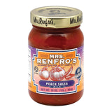 Mrs. Renfro's Peach Salsa - Peach - Case Of 6 - 16 Oz.