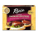 Reese Oysters - Smoked - Large - 3.7 Oz - Case Of 10