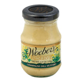 Woeber's Reserve Champagne Dill Mustard - Case Of 6 - 4.25 Oz.