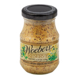Woeber's Whole Grain Dijon Mustard - Case Of 6 - 4.25 Oz.