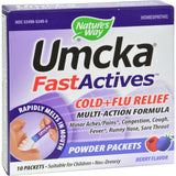 Nature's Way Umcka Fastactives Cold Plus Flu Relief Berry - 10 Packets