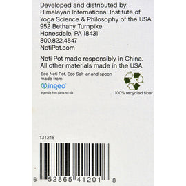 Himalayan Institute Neti Pot Eco Starter - 1 Kit