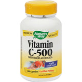Nature's Way Vitamin C-500 With Bioflavonoids - 500 Mg - 100 Capsules