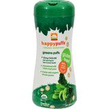Happy Baby Organic Puffs Greens - 2.1 Oz - Case Of 6