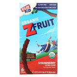 Clif Bar Organic Kid Twisted Fruit Rope - Strawberry - Case Of 6 - 0.7 Oz.