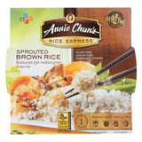 Annie Chun's Rice Express Sprouted Brown Sticky Rice - Case Of 6 - 6.3 Oz.