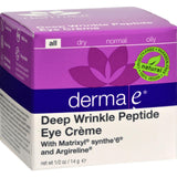 Derma E Peptides Plus Wrinkle Reverse Eye Creme - 14 G - 0.5 Oz