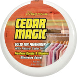 Citrus Magic Cedar Magic Solid Air Freshener - Case Of 6 - 8 Oz