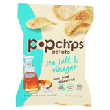 Popchips Potato Chip - Sea Salt And Vinegar - Case Of 24 - 0.8 Oz.