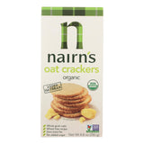 Nairn's Rough Cut Organic Oatcakes - Case Of 12 - 8.8 Oz.