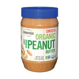 Woodstock Organic Easy Spread Peanut Butter - Smooth - Case Of 12 - 35 Oz.