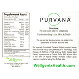 Heaven Sent Purvana Hair Skin Nails - 2500 Mcg - 30 Softgels