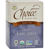 Choice Organic Teas - Earl Grey Tea - 16 Bags - Case Of 6