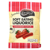 Darrell Soft Eating Liquorice - Strawberry - Case Of 8 - 7 Oz.