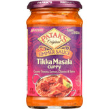 Pataks Simmer Sauce - Tikka Masala Curry - Medium - 15 Oz - Case Of 6