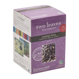 Two Leaves And A Bud Green Tea - Jasmine Petal - Case Of 6 - 15 Bags