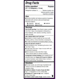 Nature's Way Umcka Coldcare Syrup Sugar-free Grape - 4 Fl Oz