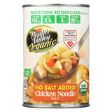 Health Valley Organic Soup - Chicken Noodle, No Salt Added - Case Of 12 - 14.5 Oz.