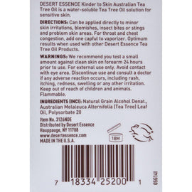 Desert Essence Kinder To Skin Australian Tea Tree Oil - 4 Fl Oz