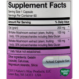 Nature's Way Shiitake And Maitake Standardized - 60 Capsules