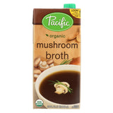 Pacific Natural Foods Mushroom Broth - Organic - Case Of 12 - 32 Fl Oz.