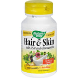 Nature's Way Hair And Skin With Msm And Glucosamine - 100 Capsules