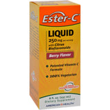 American Health Ester-c With Citrus Bioflavonoids Berry - 250 Mg - 8 Fl Oz