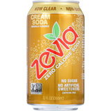 Zevia Soda - Zero Calorie - Cream Soda - Can - 6-12 Oz - Case Of 4