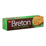 Dare Breton Crackers - Garden Vegetable - Case Of 12 - 8 Oz.