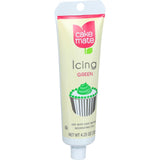 Cake Mate Decorating Icing - Green - 4.25 Oz - Case Of 6