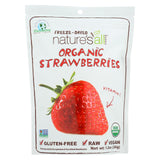 Natierra Organic Raw Freeze Dried - Strawberries - Case Of 12 - 1.2 Oz.