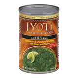 Jyoti Cuisine India Delhi Saag - Case Of 12 - 15 Oz.