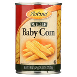 Roland Whole Baby Corn - Case Of 24 - 15 Oz.