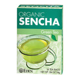 Eden Foods Organic Sencha Green Tea - Case Of 12 - 16 Bag