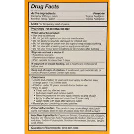 Tiger Balm Pain Relieving Large Patches - Case Of 6 - 4 Pack