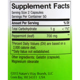 Nature's Way Peppermint Leaves - 100 Capsules