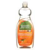 Seventh Generation Dish Liquid - Lemongrass And Clementine Zest - 25 Oz