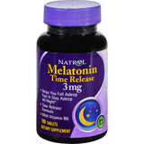 Natrol Melatonin Time Release - 3 Mg - 100 Tablets