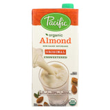 Pacific Natural Foods Almond Original - Unsweetened - Case Of 12 - 32 Fl Oz.