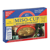 Edward And Sons Reduced Sodium Miso - Cup - Case Of 12 - 1 Oz.