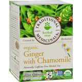 Traditional Medicinals Organic Golden Ginger Tea - Case Of 6 - 16 Bags