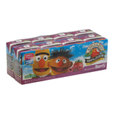 Apple And Eve Sesame Street 100 Percent Juice - Bert And Ernie's Berry - Case Of 5 - 125 Ml