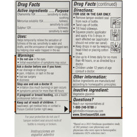 Similasan Ear Relief Ear Drops - 10 Ml