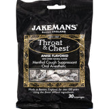 Jakemans Throat And Chest Lozenges - Licorice Menthol - Case Of 12 - 30 Pack