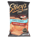 Stacy's Pita Chips Simply Naked Pita Chips - Case Of 6 - 18 Oz.