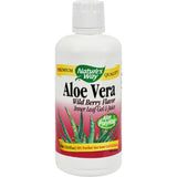 Nature's Way Aloe Vera Gel And Juice Wild Berry - 33.8 Fl Oz