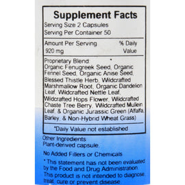 Dr. Christopher's Mother's Milk Formula - 100 Capsules