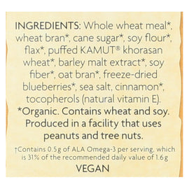 Nature's Path Organic Optimum Power Flax Cereal - Blueberry Cinnamon - Case Of 12 - 14 Oz.
